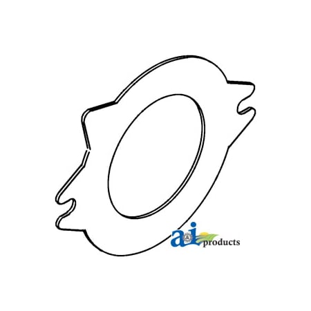 A & I Products Brake Disc 8" x8" x0.1" A-104713C21